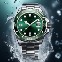 Montre de luxe classique de haute qualité, montre de plongée à quartz, montre-bracelet automatique mécanique avec calendrier, tendance