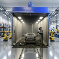 Système de récupération de billes d'acier certifié CE pour salle de sablage automatique avec fonction de nettoyage pour la construction navale et les structures en acier de ponts