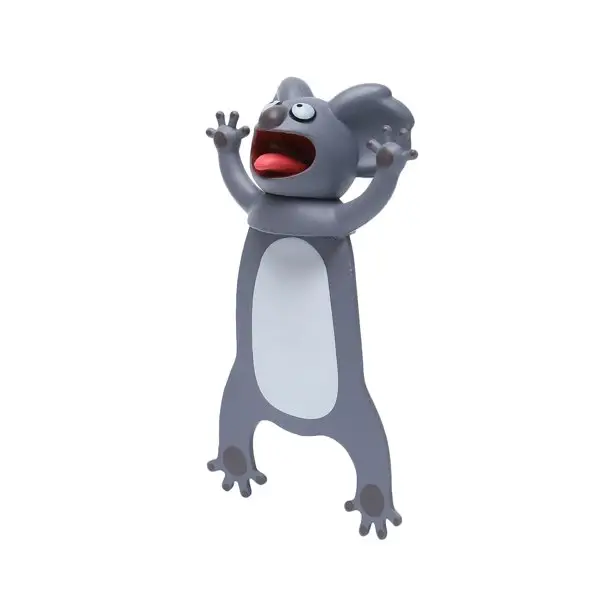 Пользовательские логотип высокого качества мультфильм обезьяна крокодил Тигр стерео Закладка Pcv милые животные Закладка