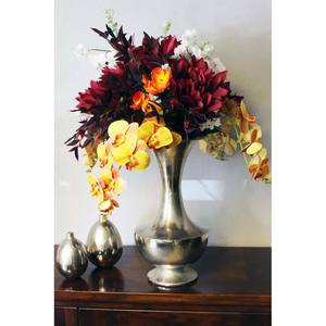 Vase à fleurs en aluminium, décoration de salon, nouveauté 2025, urnes modernes, pot de fleurs pour jardin - Product Image 3