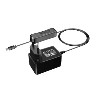US AU EU UK CN plug raspberry pi 3 4 5 micro usb type c switch Adaptor 5V 3A 4A 5a raspberry pi adapter adaptor