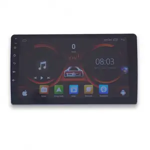 Car Dvd Player Smart Android Gps Voice Control Double Din 9/10inch Touch Screen Ips Car Dvd Player