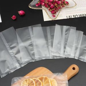 Bolsas de embalaje de plástico PE transparentes lijadas a bajo precio de venta superior con cremallera para galletas, dulces, exposiciones en stock - Product Image 2