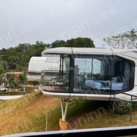 Suninn Modèle V7 Maison capsule de luxe, maisons préfabriquées à bas prix, camping-car chinois, cabine