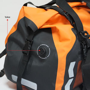 Borsa da Moto Impermeabile in PVC 500D TARPRULIN, Grande Capacità 40L/60L con Tasca Esterna, Vendita Diretta dalla Fabbrica - Product Image 6