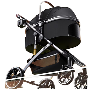 Carrito Plegable para Perros, de Gran Capacidad, Ligero, Transpirable, Ajustable, de Aluminio, con 4 Ruedas, para Exteriores - Product Image 1