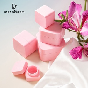 Venta al por Mayor de Tarros Cosméticos de Plástico Cuadrados de 5/10/<span class=keywords><strong>20</strong></span>/30/50G, Tarros de Plástico Rosa de Pared Simple para Cosméticos - Product Image 3
