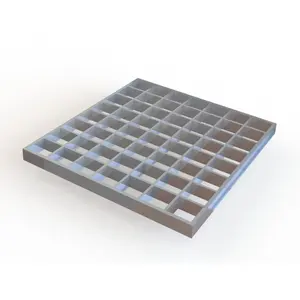 Galvanized Composite Construction Building Materials 32 x 5mm Checker Plate Thickened Steel Deck Grating Weight