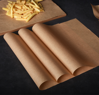 Papier Cire Alimentaire Personnalisé Kraft Anti-Graisse Réutilisable pour Burgers, Cuisson, Beurre et Emballage Sandwich