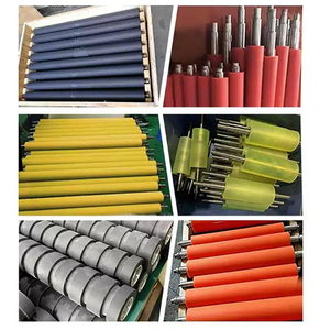 Chất lượng cao linh hoạt Polyurethane con lăn cao su cao cấp của nhà cung cấp cao su bọc con lăn cho băng tải - Product Image 6