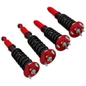 Kit de suspension à ressorts amortisseurs réglables Xuzhong pour Honda Accord 03-07 en alliage d'aluminium rouge - Product Image 4