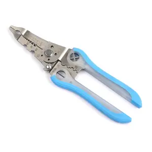 8.5" Multifunction Wire Stripper Self Adjusting Duckbill Stripping Pliers Cable Wire Cutter Tool