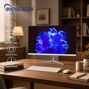Ordinateur de jeu tout-en-un INGSCREEN 24 pouces Core I3 I5 I7 8 Go de RAM 256 Go SSD AIO <span class=keywords><strong>PC</strong></span> tout-en-un - Product Image 1