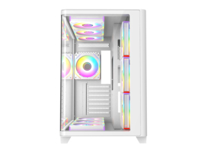 Boîtier de jeu ATX incurvé de grande taille avec ventilateurs RVB, boîtier d'ordinateur populaire, best-seller, boîtier de jeu pour <span class=keywords><strong>PC</strong></span> de jeu - Product Image 3