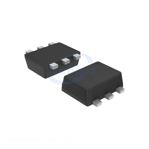 Transistors Manufacturer Channel SOT-563, SOT-666 AUTO AEC-Q TR NPN+PNP Q1BSR=22KO RN4988FE,LXHF(CT - Product Image 1