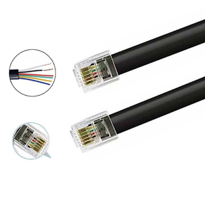 RJ12 6 P6C Telefonkabel RJ11 6 P4C Geschirmtes verdrilltes Telefon-/Telekommunikation kabel - Product Image 2