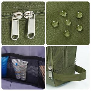 Dry and Wet Separation Cosmetic <b>Bag</b> Hanging Traveling <b>Toiletry</b> <b>Bag</b> Dopp Kit <b>for</b> <b>Men</b> - Product Image 5