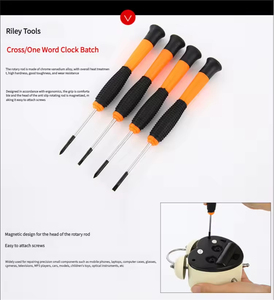 Bộ dụng cụ sửa chữa gia dụng 70 món bằng thép carbon chất lượng cao, hộp nhựa cao cấp màu cam - Product Image 3