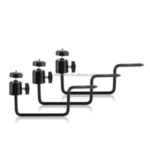 <span class=keywords><strong>Support</strong></span> de fixation rotatif à 360° avec vis 1/4 pouce pour caméra de surveillance de chasse, <span class=keywords><strong>panneau</strong></span> <span class=keywords><strong>solaire</strong></span>, monopode - Product Image 1