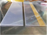 Bon prix au détail en plastique PVC acrylique étiquette étiquette adhésive bande de données support de prix pour étagères