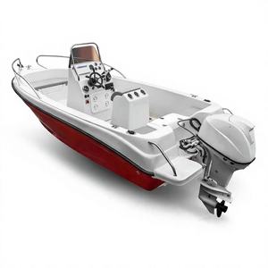 Nuova <span class=keywords><strong>Barca</strong></span> da Pesca in Vetroresina 2026 da 5m con Consolle Centrale, Scafo <span class=keywords><strong>a</strong></span> V Profondo per <span class=keywords><strong>Motore</strong></span> Fuoribordo da 90HP, <span class=keywords><strong>Barca</strong></span> Veloce CE per 5 Persone - Product Image 1