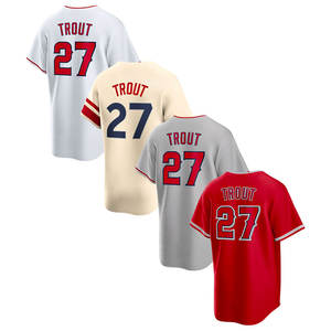 2025 Nouveaux maillots de baseball cousus Los Angeles 27 <span class=keywords><strong>Mike</strong></span> <span class=keywords><strong>Trout</strong></span> 6 Anthony Rendon - Product Image 6