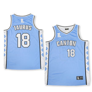 Nouveau maillot de basket-ball Sublimation Design personnalisé maillot de basket-ball en maille avec logo brodé - Product Image 1