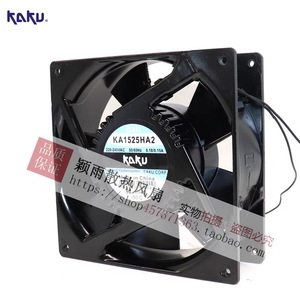 พัดลมแกนหมุน Kaku รุ่น KA1525HA2 220V 0.25A ใบพัดโลหะ ลูกปืน  ติดผนัง สำหรับงานอุตสาหกรรม - Product Image 2