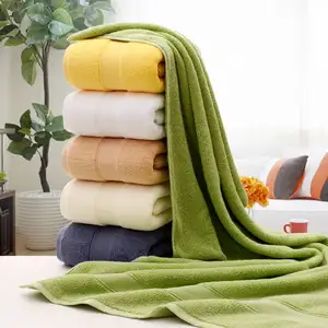 Hot vender 7 hotel de cor pode ser personalizada como a exigência do comprador de algodão toalha de banho