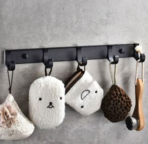 WEKIS Single <b>Pole</b> Bathroom Towel Rack with Free Perforated Ring Space Aluminum Metal Design - Product Image 3