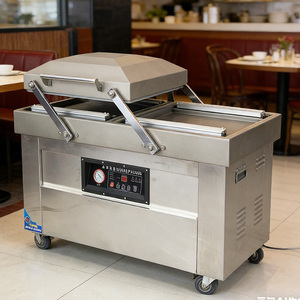 Scelleuse sous vide à double <span class=keywords><strong>chambre</strong></span> 700PD pour l'e-<span class=keywords><strong>commerce</strong></span>, scellage alimentaire commercial, haute efficacité Fresh-Lock, facile à nettoyer - Product Image 4