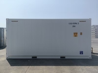 404A gekoelde 20ft 20HQ koelcontainer zeevracht voor vlees of fruit, vershoudend, te koop