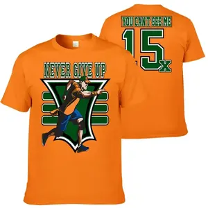 T-shirt da <span class=keywords><strong>uomo</strong></span> John Cena Wrestling, estiva, sportiva, fitness, unisex, <span class=keywords><strong>casual</strong></span>, girocollo, a maniche corte, <span class=keywords><strong>abbigliamento</strong></span> <span class=keywords><strong>casual</strong></span> da <span class=keywords><strong>uomo</strong></span> - Product Image 4