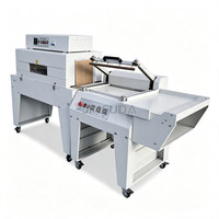 Machine d'emballage thermique semi-automatique avec tunnel de rétraction thermique pour film POF
