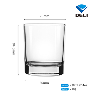 Gobelet en verre classique personnalisable, 220ml 7.4OZ, 12 pièces, pour vin en gros - Product Image 6