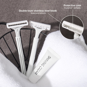 Kit d'articles de toilette jetables pour hôtel, le plus populaire, comprenant un kit de toilette miniature, un kit dentaire doux et des chaussons d'hôtel et de voyage - Product Image 5