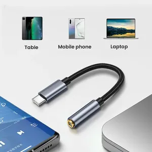 <span class=keywords><strong>Adaptateur</strong></span> NIERBO USB C vers prise casque femelle 3,5 mm, <span class=keywords><strong>adaptateur</strong></span> audio de type C vers Aux pour Samsung Galaxy <span class=keywords><strong>iPad</strong></span> Pro Pixel - Product Image 4