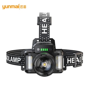 Headlamp 30W White Led Rechargeable With Type C Charging Power Indicator <b>Sensor</b> <b>Light</b> <b>For</b> Outdoor Use - Product Image 5