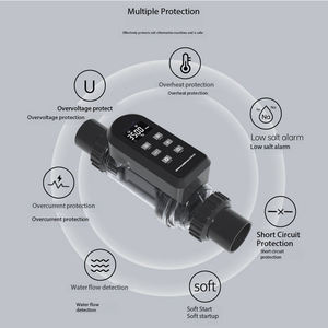 2024년 신제품 팔리시 EC 프로 스마트 플라스틱 풀 염소 발생기 시스템 모바일 앱 제어 4-20g 염소화 맞춤형 로고 - Product Image 5
