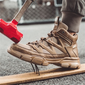 OEM 350 Grammes Super Léger À La Mode En Cuir Respirant Chaussures De Sécurité Composite Embout Semelle Extérieure Souple Hiver Caractéristiques Mi - Product Image 1