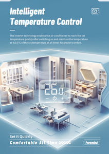 Aire Acondicionado Central GREE de 10HP, Comercial, Tipo Cassette de Techo, Multizona, Mini VRF, Split - Product Image 5