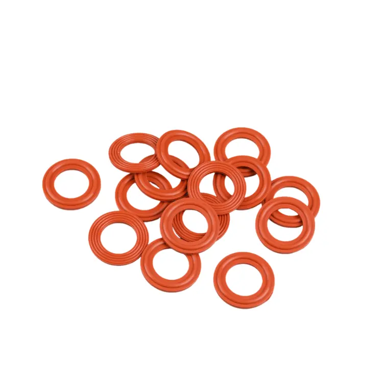 3/4" to 2"1/2 Food Grade Silicone Sanitary Gasket For Tube round silicone gasket Silicone Gasket