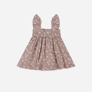 Vestido de princesa para niñas, venta al por mayor de ropa de algodón, vestido infantil, vestidos para niños, vestido de Jersey ahumado Sunburst - Product Image 2