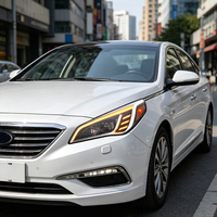 Ensemble de phares LED KGKB pour Hyundai Sonata 9 LF 2015-2018, lentille de projecteur améliorée, feux de jour DRL, clignotants, Plug & Play
