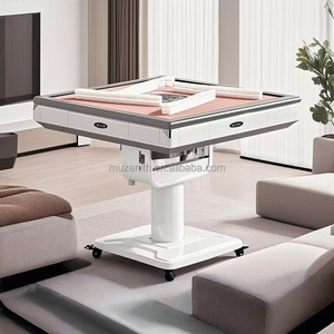 Wholesale Mahjong Machine Meal Playing Cards Dual-use Multi-color Optional Movable <b>Folding</b> Automatic <b>Table</b> WL-03002 Dual Use Des - Product Image 1