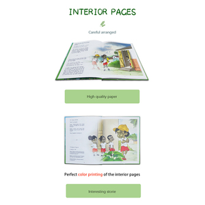 Livre personnalisé service d'impression lecture apprentissage livre relié enfants <span class=keywords><strong>bande</strong></span> <span class=keywords><strong>dessinée</strong></span> livres de dessins animés - Product Image 4