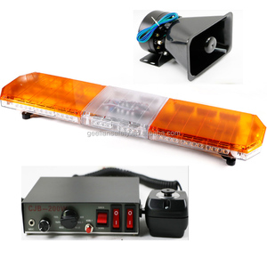 Barra luminosa <span class=keywords><strong>blu</strong></span> rossa con sirena, barra luminosa di emergenza con sirena - Product Image 2