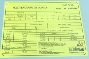 Pot O Gold POG fuente de alimentación ATX 12V fuente de alimentación para T340 <span class=keywords><strong>WMS</strong></span> 550 Life of luxury Fox 340S <span class=keywords><strong>Game</strong></span> Machines - Product Image 2
