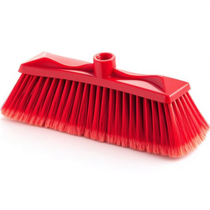 Testa di scopa in plastica colorata rossa 02008 per la pulizia dei pavimenti - Product Image 2