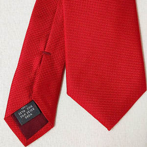 ODM OEM cravatta Jacquard rossa classica da uomo di alta qualità con finitura elegante Design Business matrimoni poliestere formale - Product Image 3